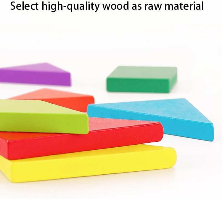 Kiddyraft Tangram Woodness – Children’s Magnetic Tangram Puzzle - Image 2