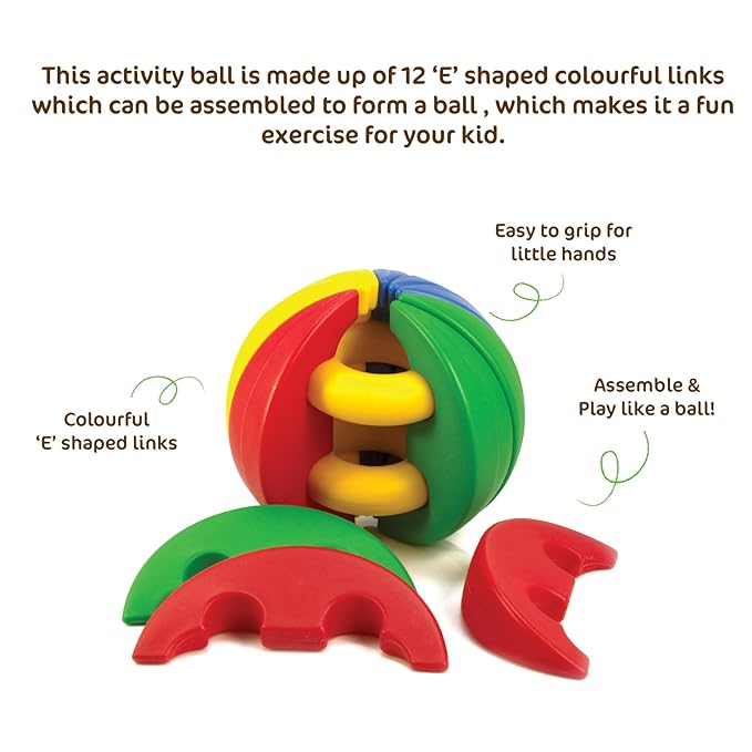 Giggles Activity Ball – Shape Sorter & Stacker - Image 3