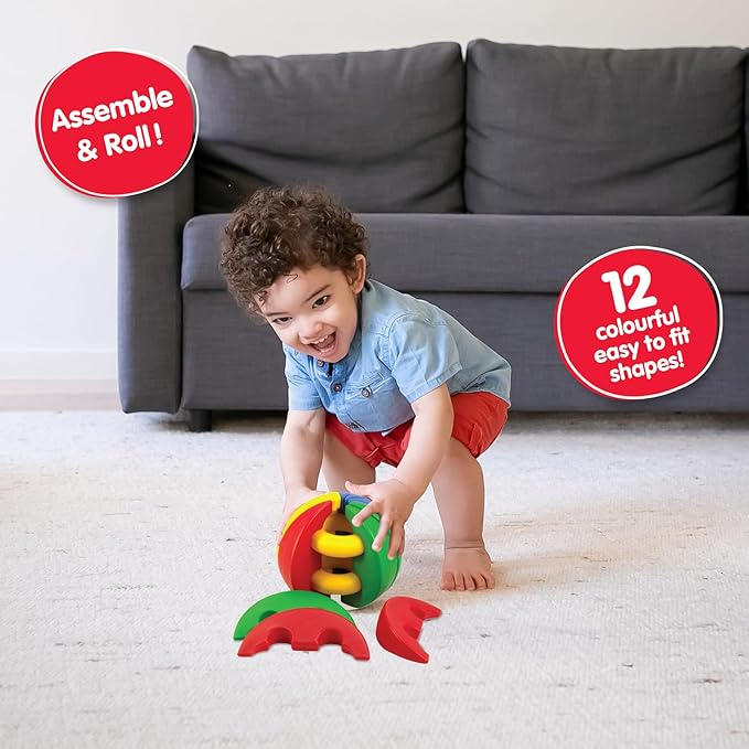 Giggles Activity Ball – Shape Sorter & Stacker - Image 4