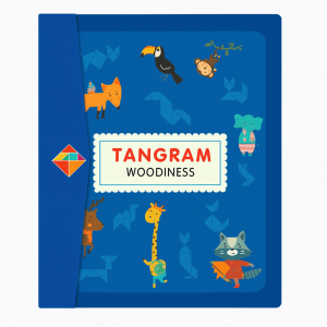 Kiddyraft Tangram Woodness – Children’s Magnetic Tangram Puzzle