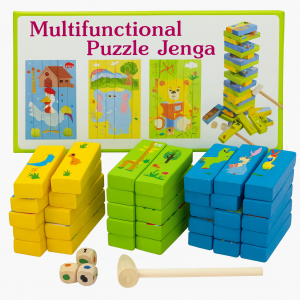 Kiddyraft Multi-Functional Puzzle Jenga