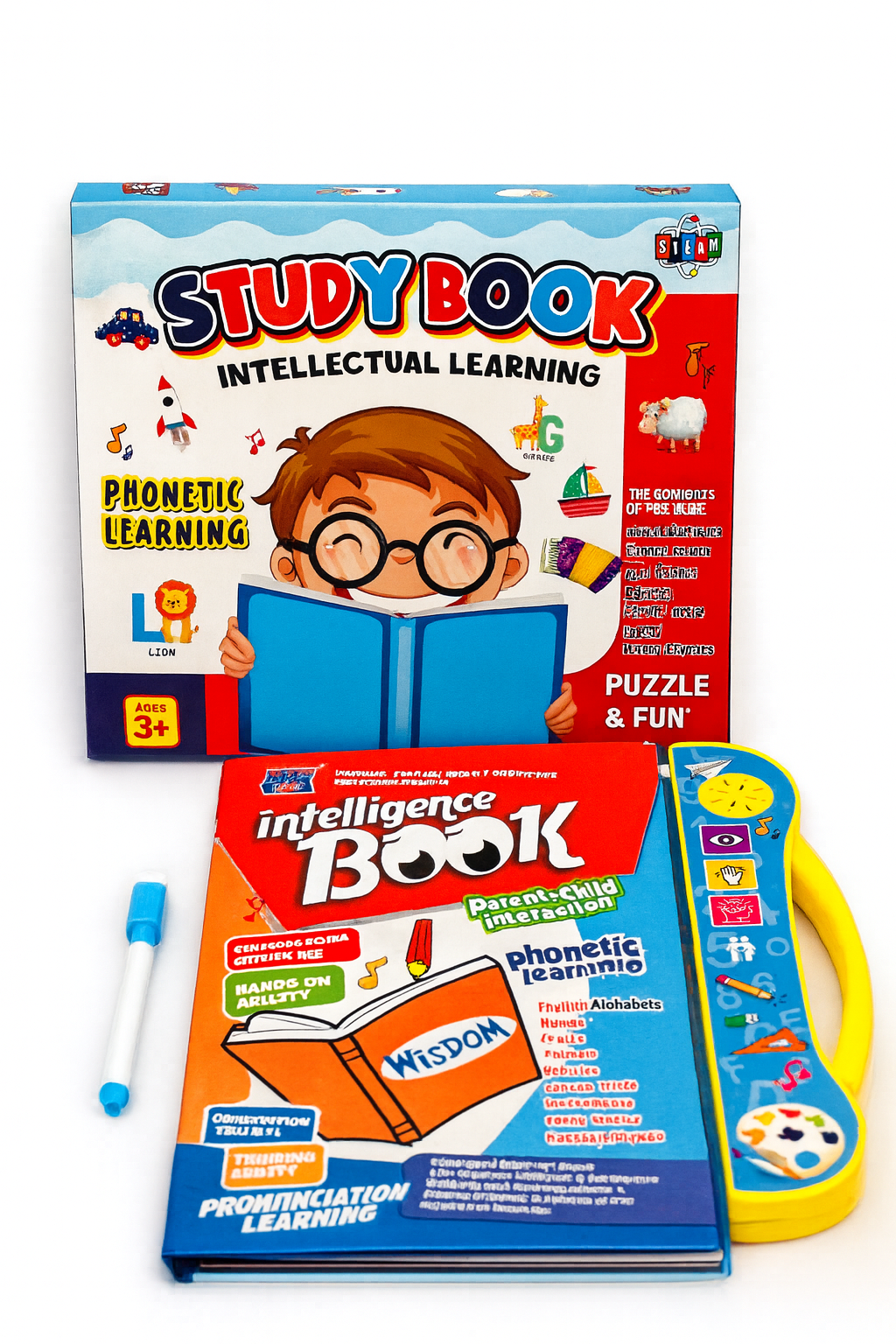 Kiddyraft Montessori Phonetic Learning Study Book