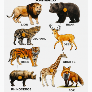 Kiddyraft Wooden Animal Puzzle