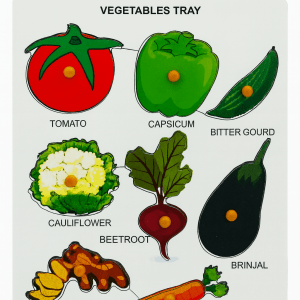 Kiddyraft Wooden Vegetable Puzzle