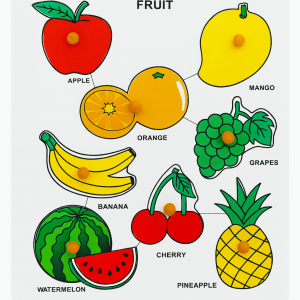 Kiddyraft Wooden Fruit Puzzle