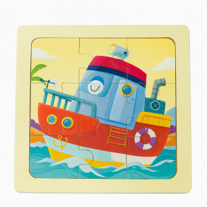 Kiddyraft Wooden Mini Puzzle – Ship